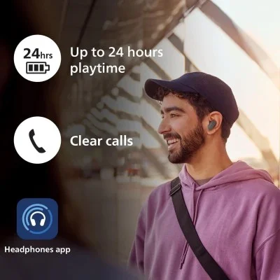 True Wireless Headphones 3000 Series Philips - Grey